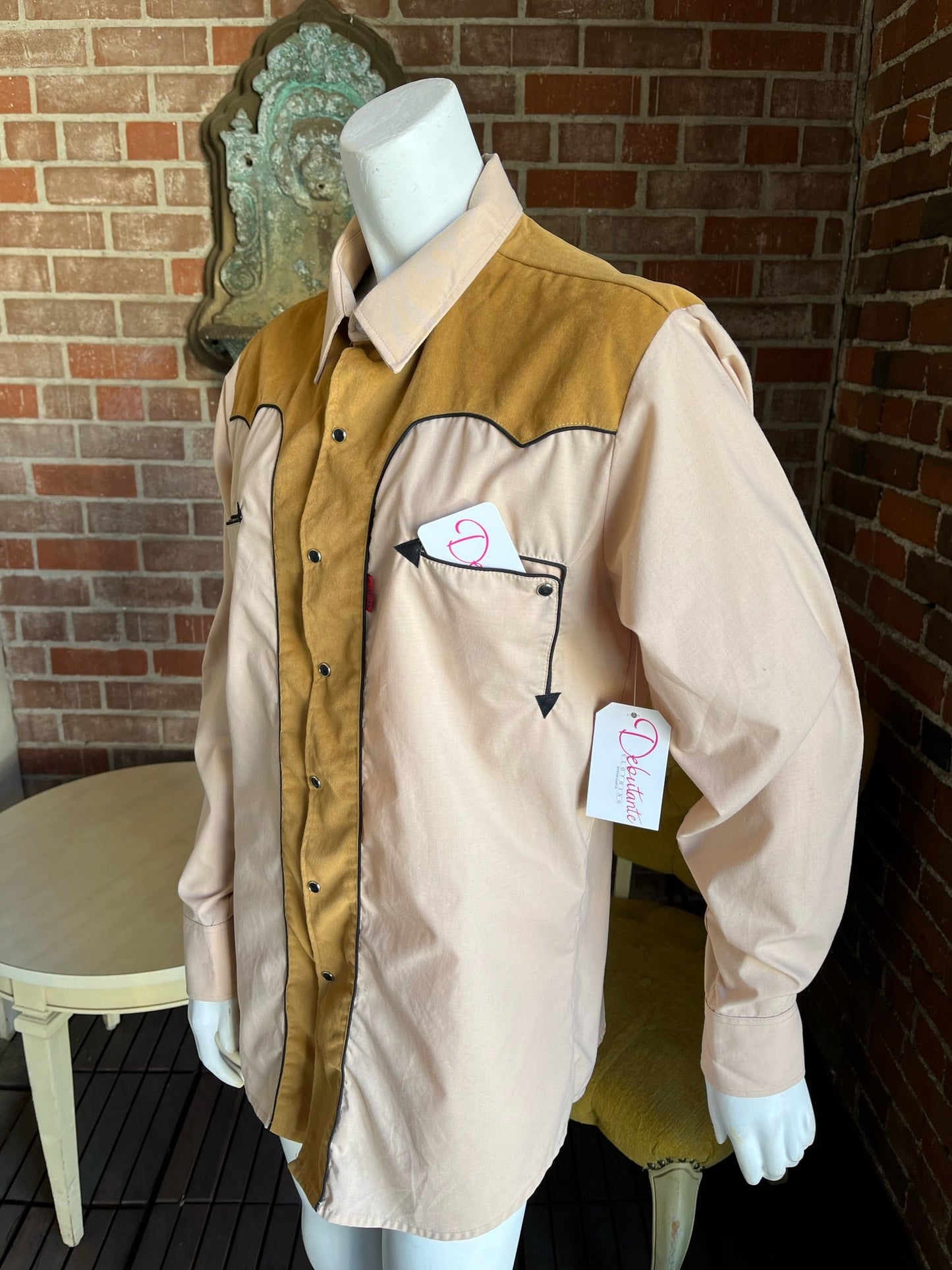 Two Tone Western Shirt