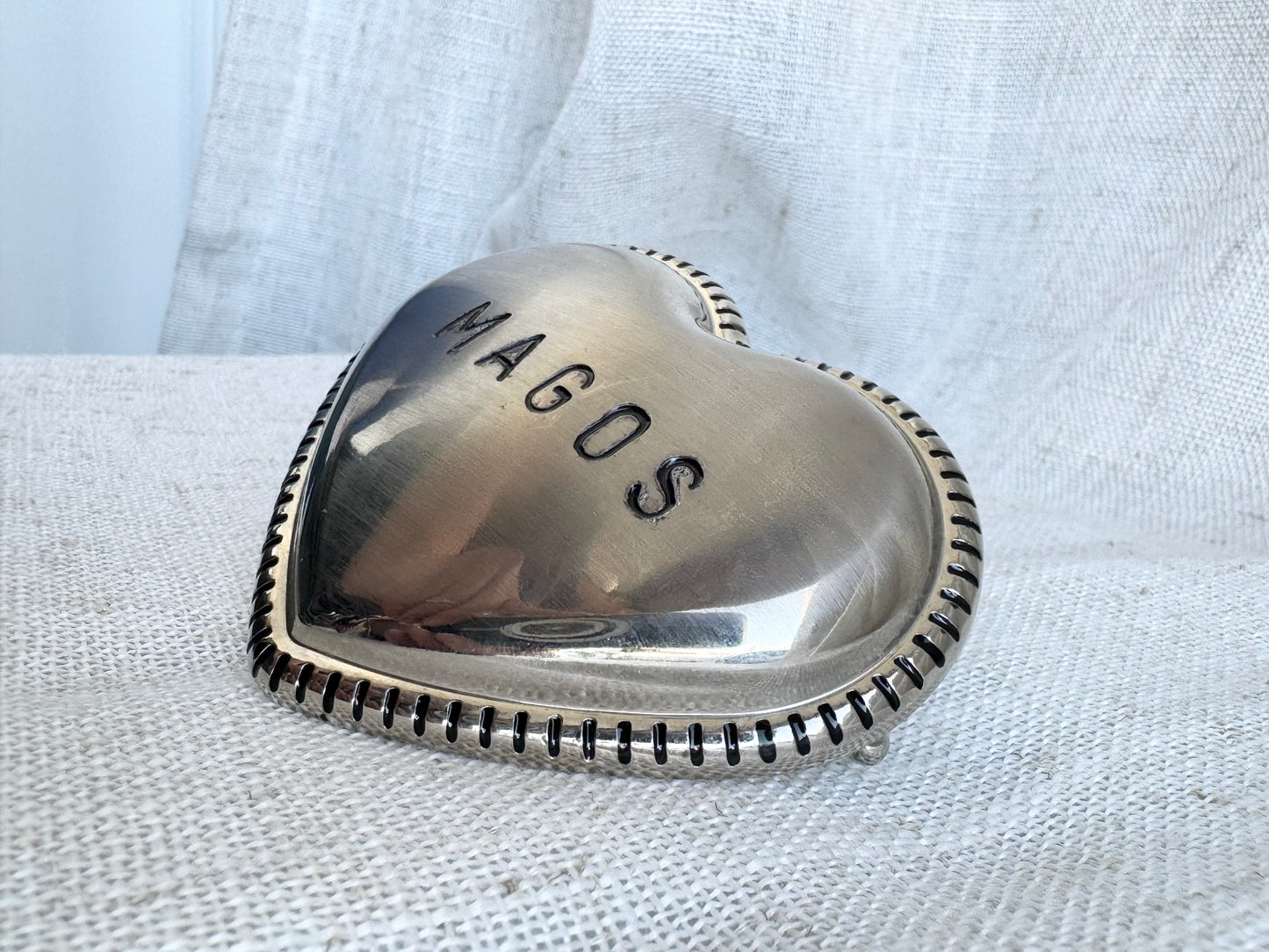 HEART "MAGOS"  BELT BUCKLE