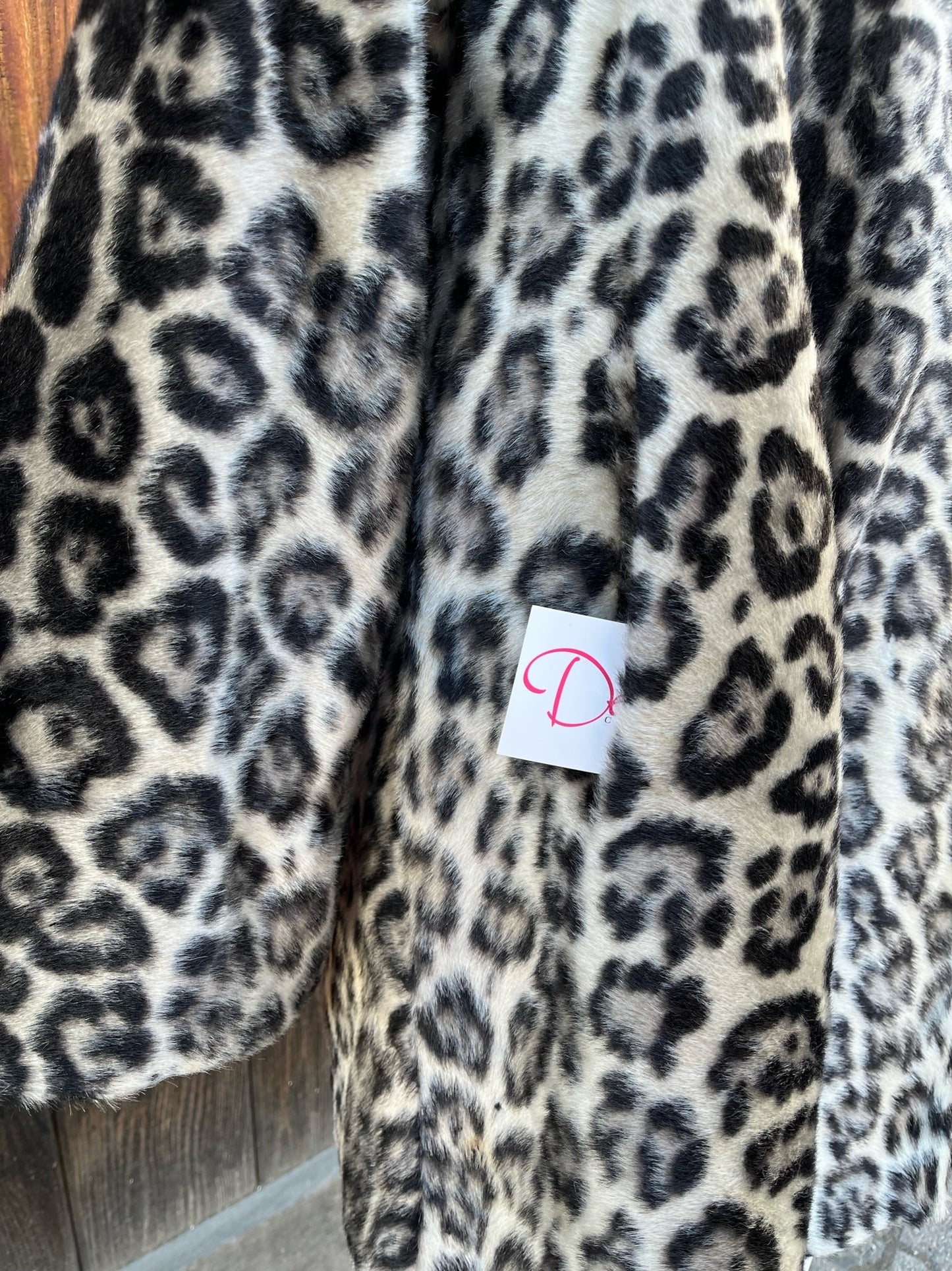 1960s Leopard Print Coat