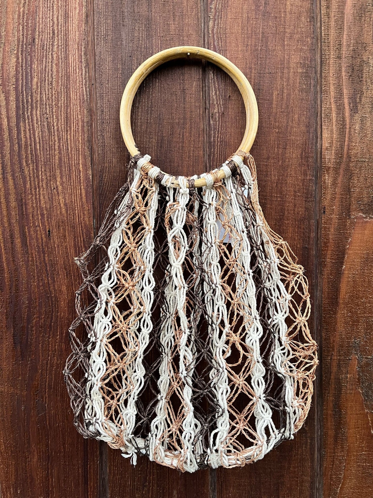 1970s Hemp Woven Bag