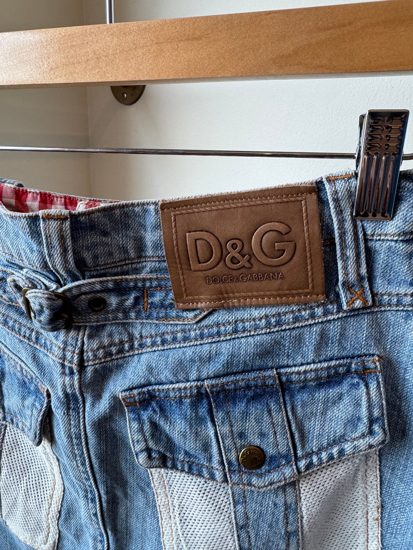 D&G Denim Mini Skirt