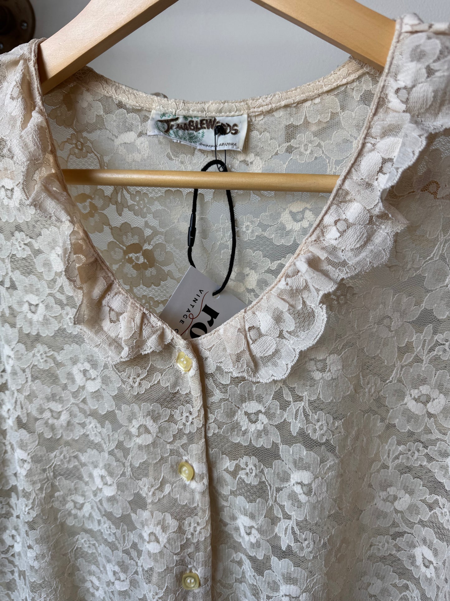 70s Lace Top
