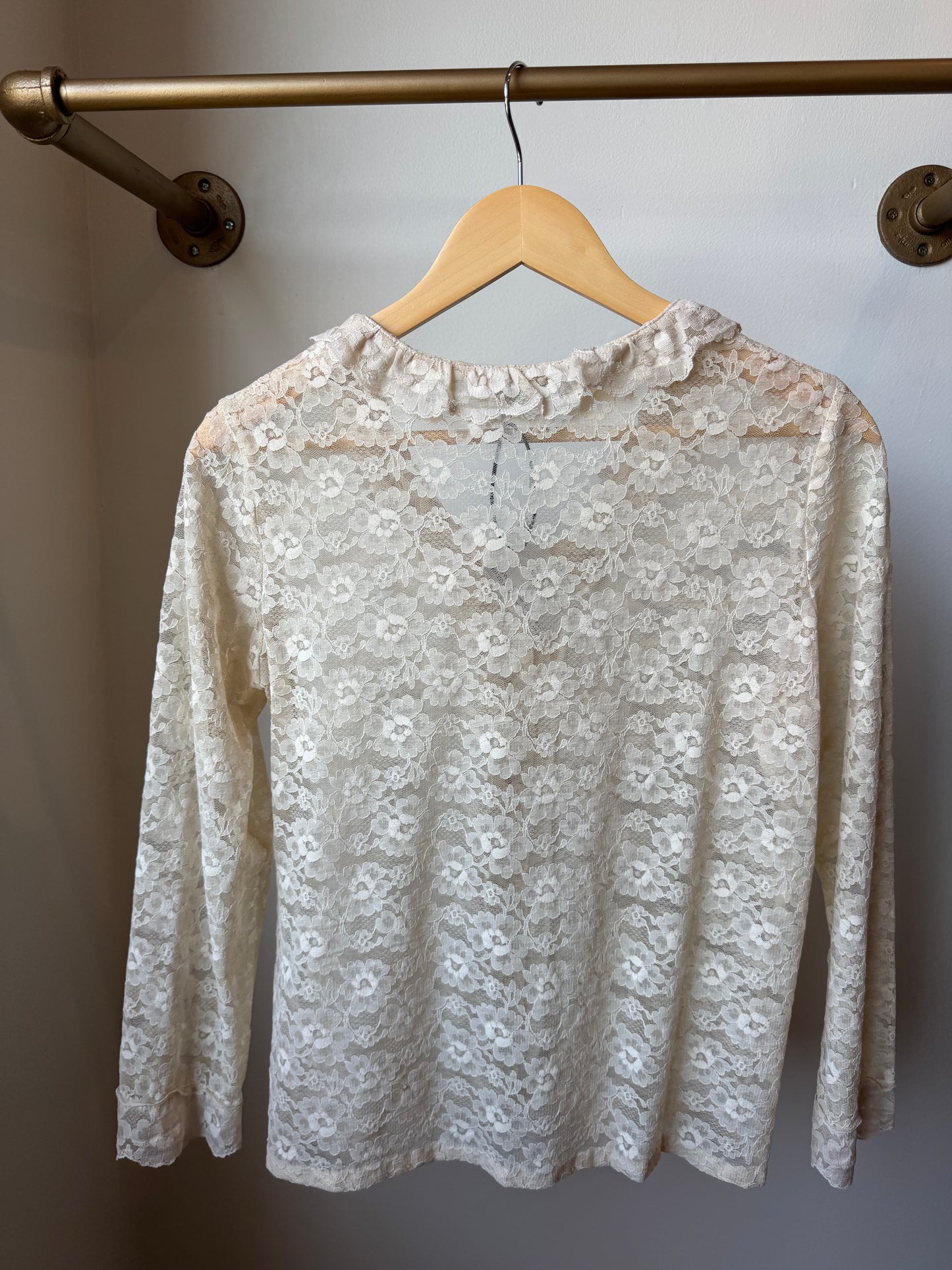 70s Lace Top