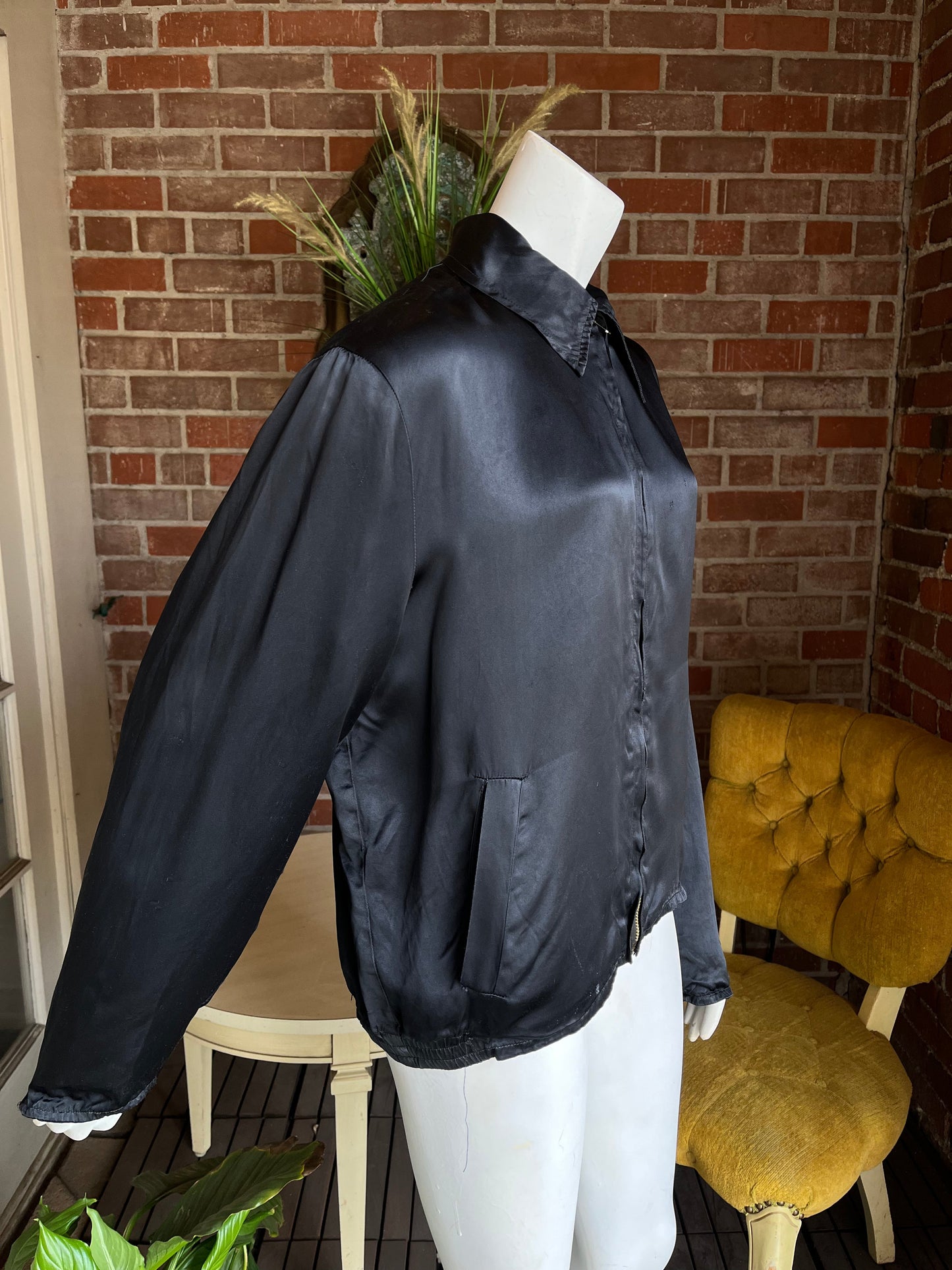 1970s Rayon Naval Tour Jacket