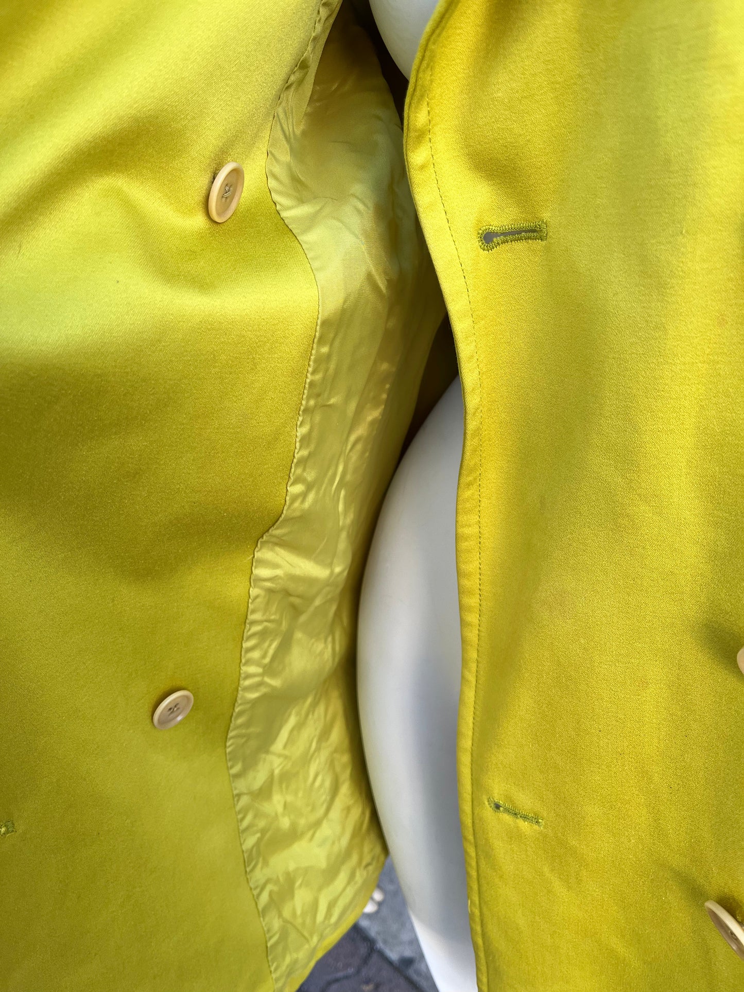 1990s Chartreuse Isaac Mizrahi