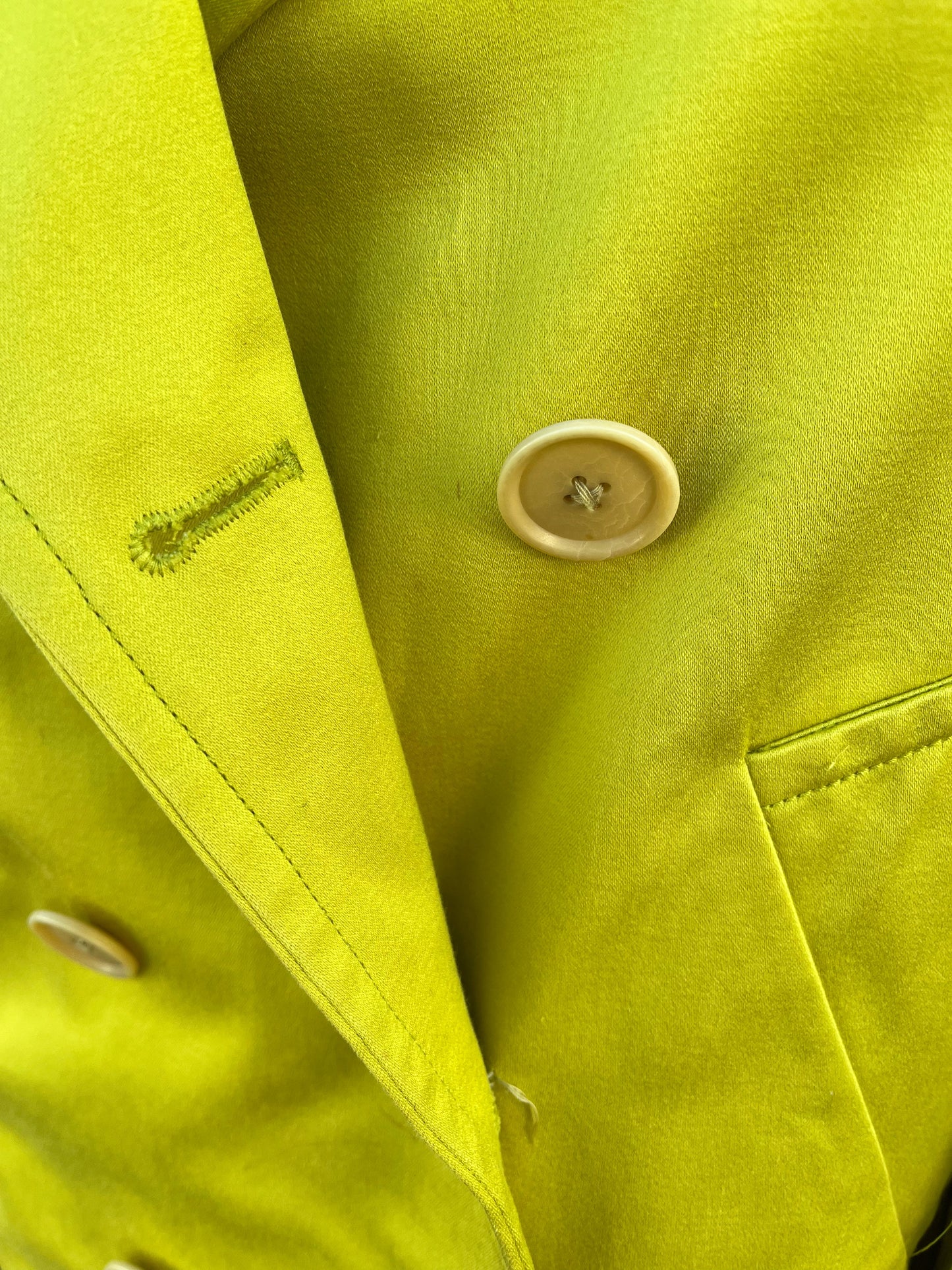 1990s Chartreuse Isaac Mizrahi