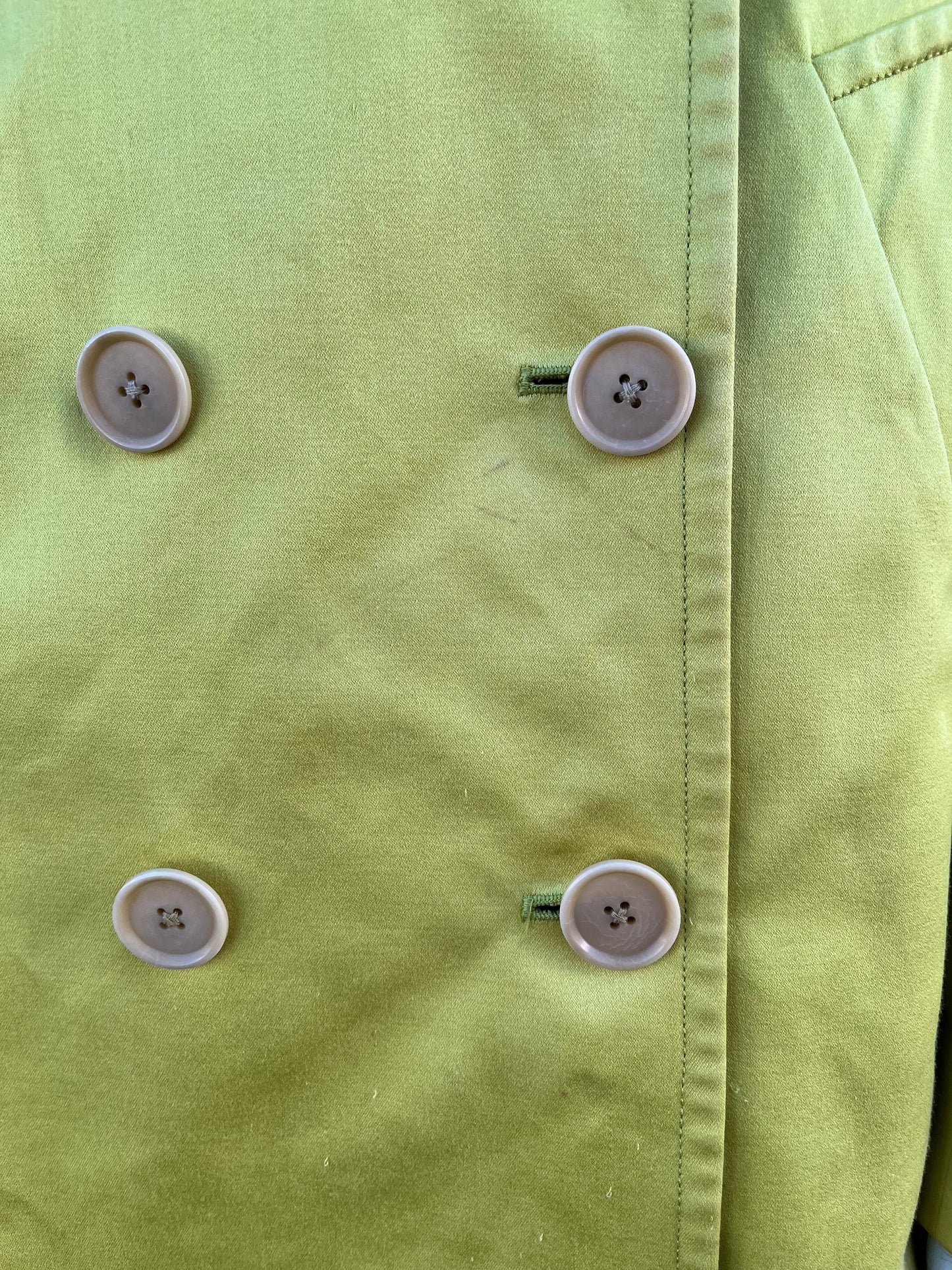 1990s Chartreuse Isaac Mizrahi